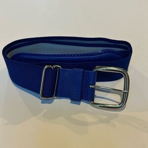 Adidas Bright Blue Adjustable Stretchy Metal Buckle